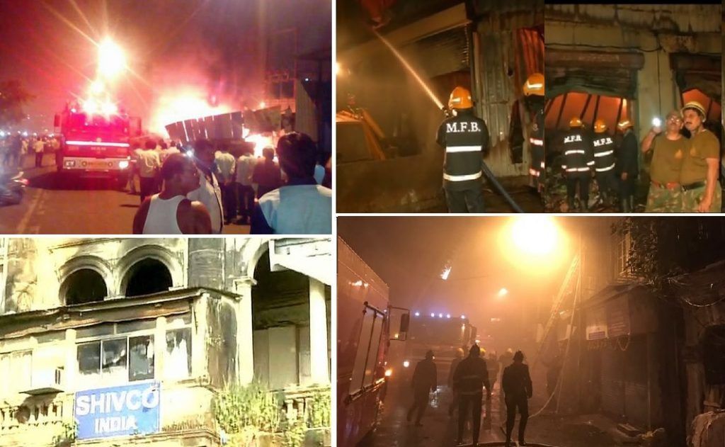Major fires reported at Masjid, Girgaum, Kalyan & Mazgaon in last 24 hours
