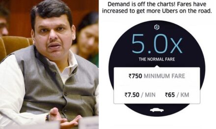 Uber urges Fadnavis to NOT cap ‘surge pricing’ in new Maharashtra City Taxi Rules