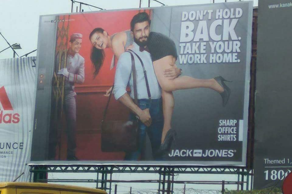 Siddharth slams Jack & Jones for sexist ad featuring Ranveer Singh