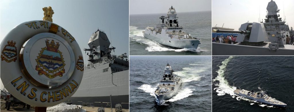 Vanquisher Of Enemies: Largest Made-In-India warship ‘INS Chennai’ commissioned