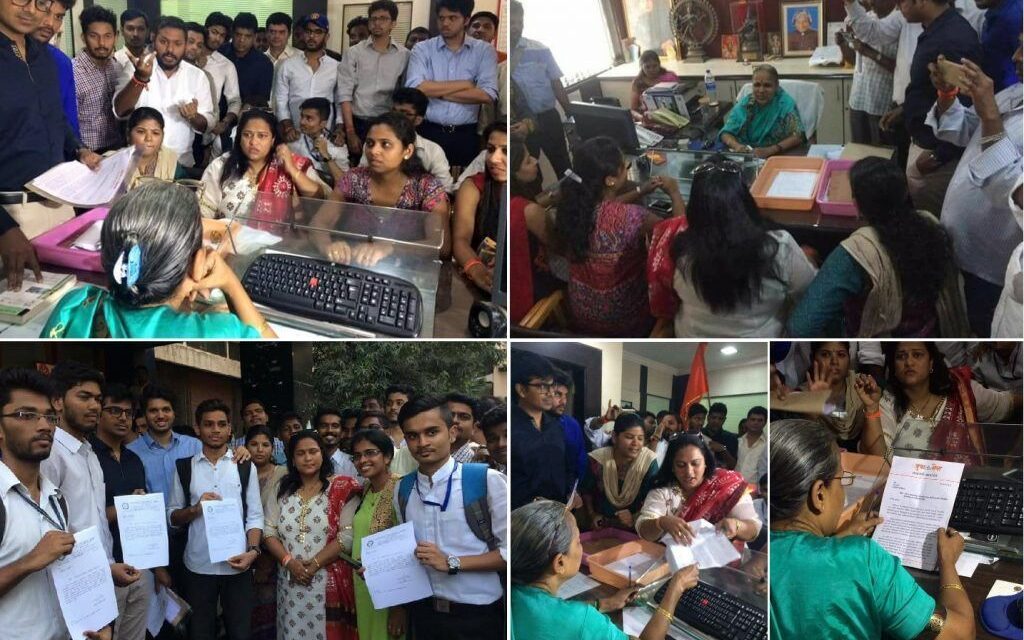 Yuva Sena members force principal to withdraw notices sent to Bandra college students