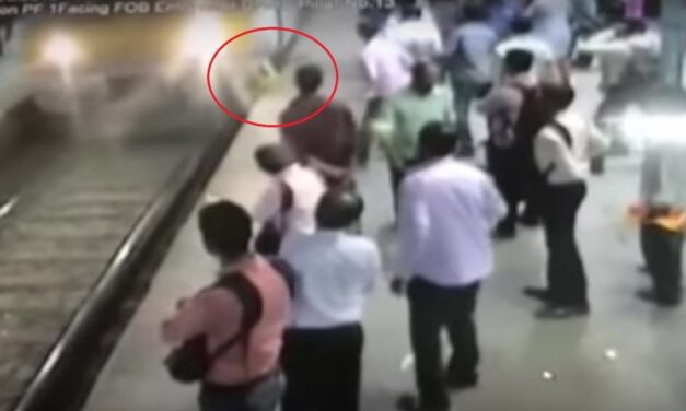 Pregnant lady pushed in front of train by chain snatcher at Kurla station