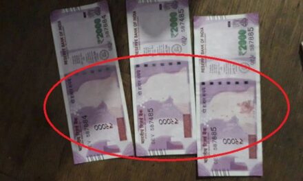 2 farmers receive ‘genuine’ Rs 2000 notes without Gandhi image from SBI