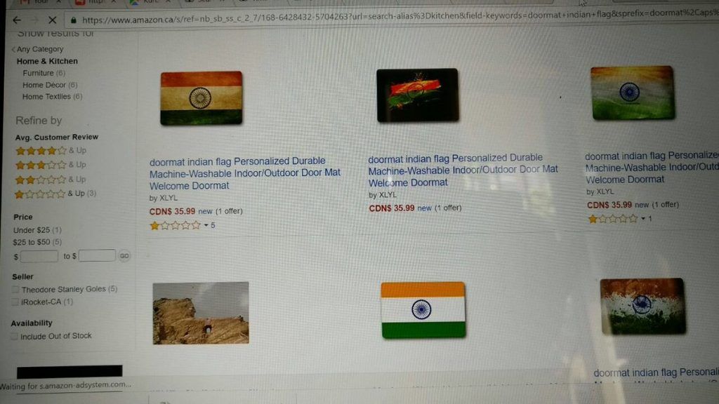 Amazon removes doormats with Indian flag after Sushma Swaraj threatens to stop granting visa to its employees 3