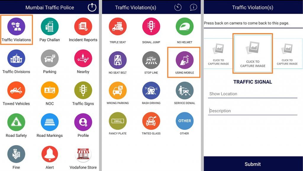 Saw a traffic violation? You can now report it directly to Mumbai traffic police via MTPapp
