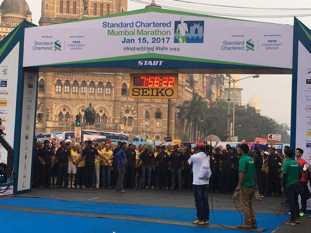 Visuals: Over 40,000 take part in 14th edition of Standard Charted Mumbai Marathon 9