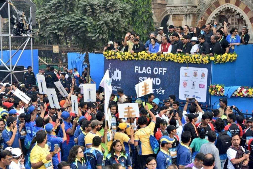 Visuals: Over 40,000 take part in 14th edition of Standard Charted Mumbai Marathon 19