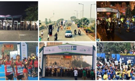 Visuals: Over 40,000 take part in 14th edition of Standard Charted Mumbai Marathon