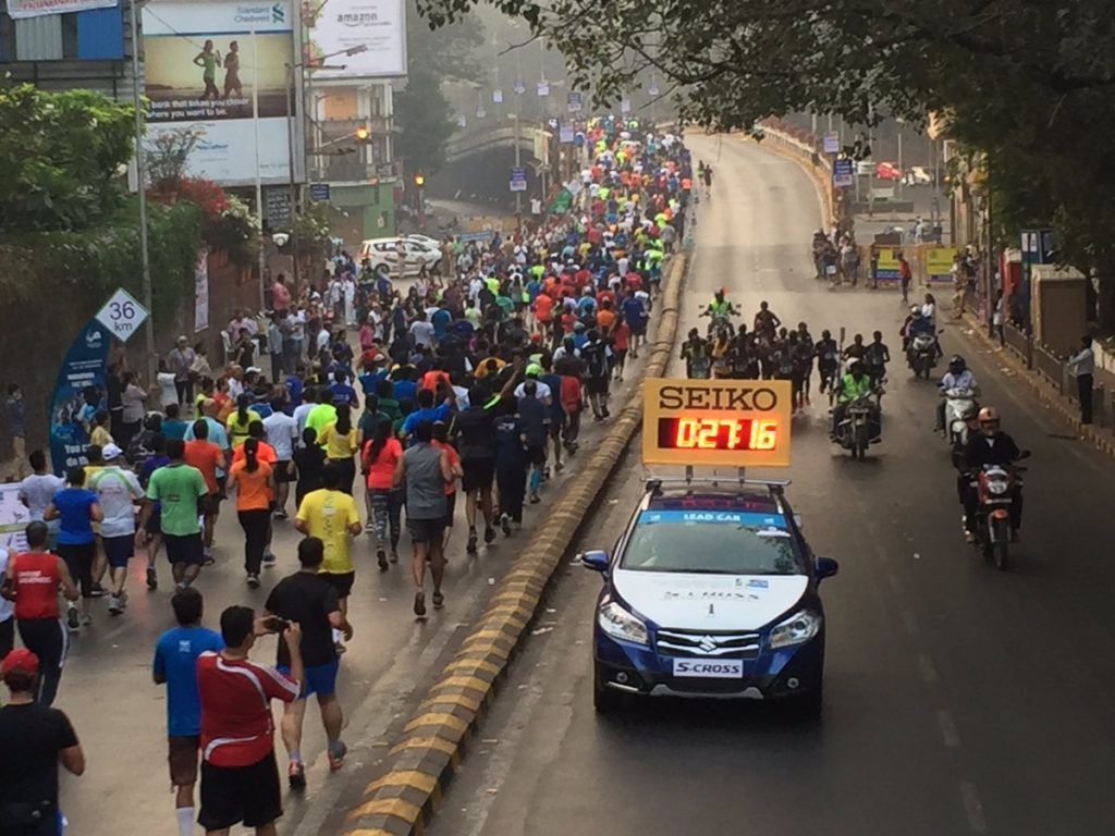Visuals: Over 40,000 take part in 14th edition of Standard Charted Mumbai Marathon 6