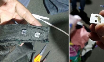 2 arrested for trying to smuggle 4.2 kg gold concealed in form of trouser buttons