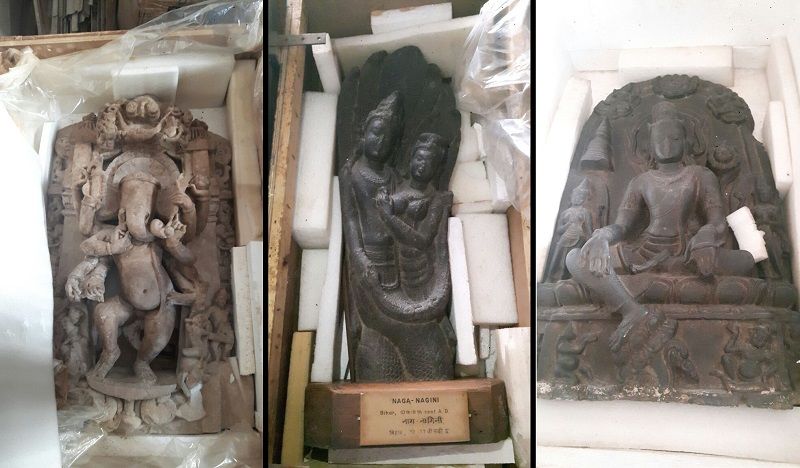 Indo-American arrested in Mumbai for antique smuggling, priceless sculptures recovered