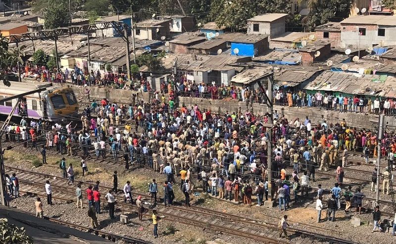 Service cancellations on Mumbai's Central Railway up 12 times due to rail roko protests