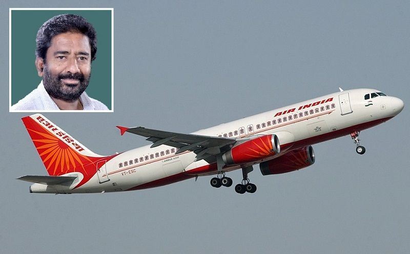 Shiv Sena MP hits Air India employee with slipper, claims the airline gave him economy class seat