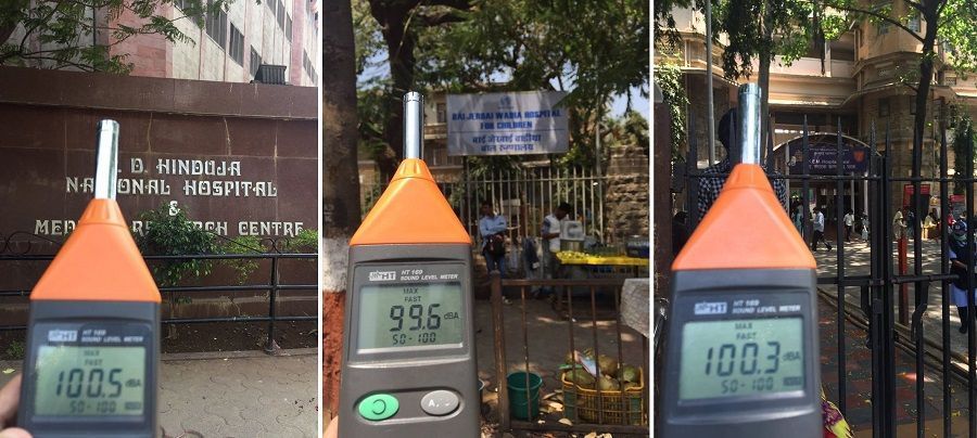 Despite falling under silence zone, areas outside Mumbai hospitals noisier than stadiums