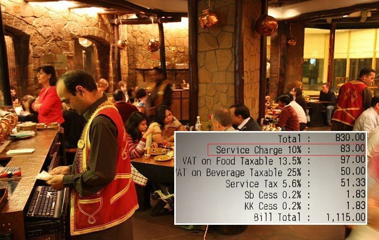 Government set to scrap 'service charge' on restaurant bills, patrons can tip voluntarily instead