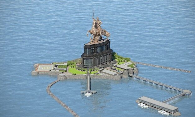 Lowest bid for Phase 1 of Shivaji Memorial 50% over estimate, may take total cost to Rs 5,000 crore
