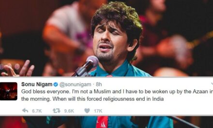 Sonu Nigam tweets about being woken up by azaan, stirs controversy by terming it ‘gundagardi’