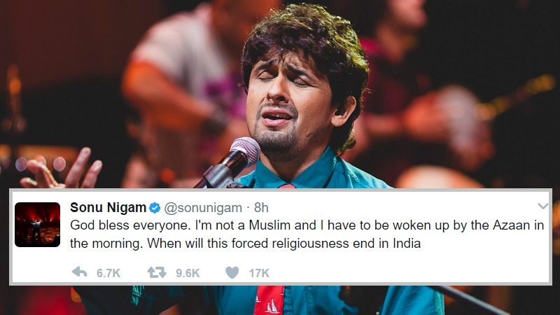 Sonu Nigam tweets about being woken up by azaan, stirs controversy by terming it 'gundagardi' 1