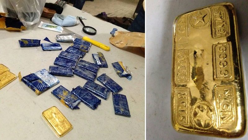 AIU foils major smuggling racket, arrests 21 people carrying 5 kg gold worth Rs 1.7 crore