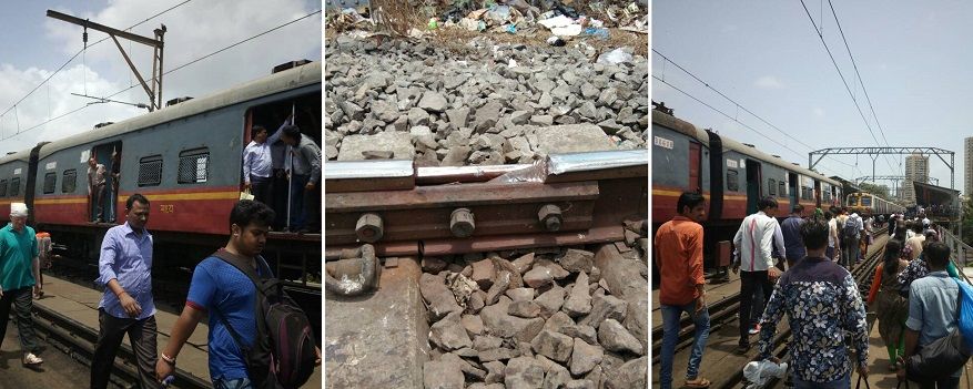 Harbour line services disrupted due to rail fracture between Dockyard and Reay Road stations