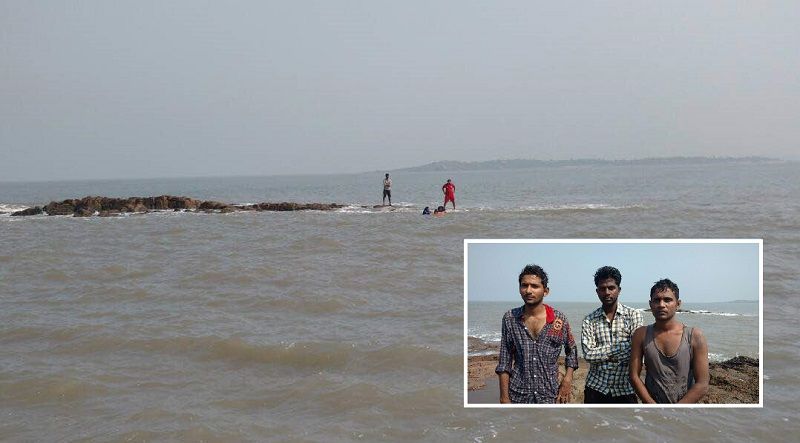 Lifeguards save 3 Malvani locals from drowning at Aksa beach