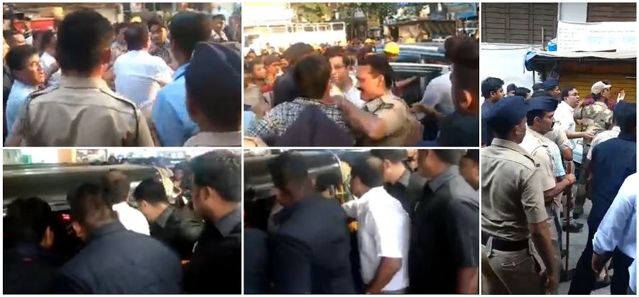 Retribution or Hooliganism? After attack on civic official, TMC chief & team publicly assault hawker, auto driver