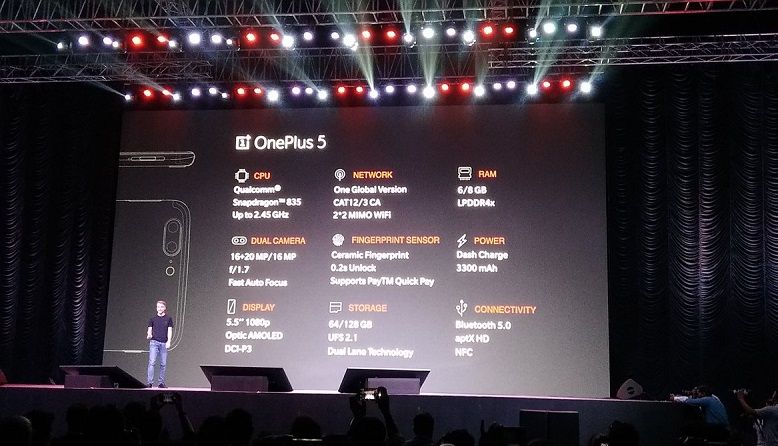 OnePlus 5 launched in India, on sale now with prices starting Rs 32,999