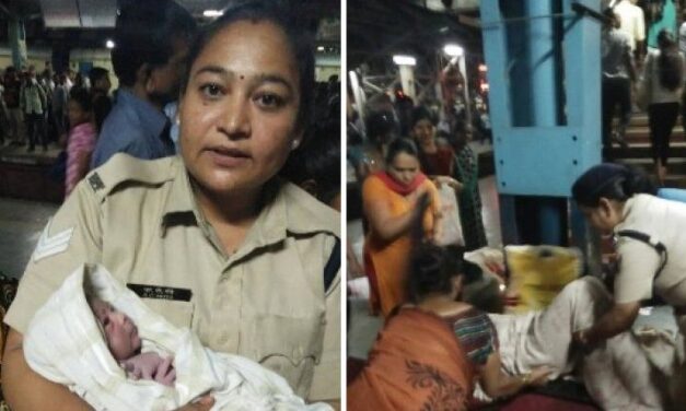 Woman delivers baby boy at Thane station with RPF officer’s aid