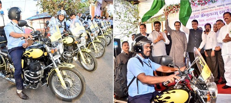 Bike ambulances launched in Mumbai, avail by dialing '108' in case of emergency