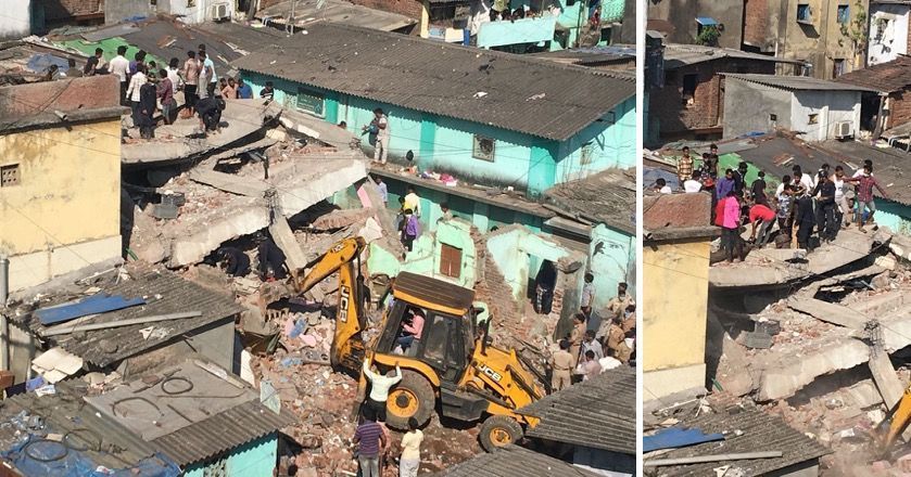 One dead, dozens trapped in Bhiwandi building collapse