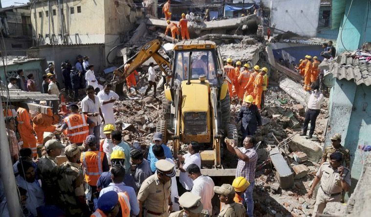 Bhiwandi building collapse: Death toll rises to 4, owner booked