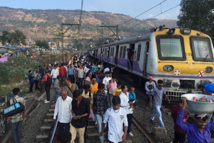 Central Railway services disrupted after freight train's bogey derails near Diva