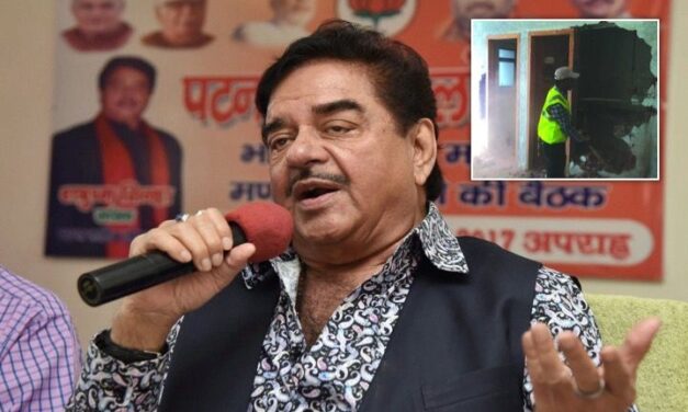 BMC demolishes illegal extensions at Shatrughan Sinha’s Juhu home