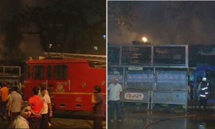 Dockyard Road fire update: Cylinder blast led to blaze, seven shops gutted