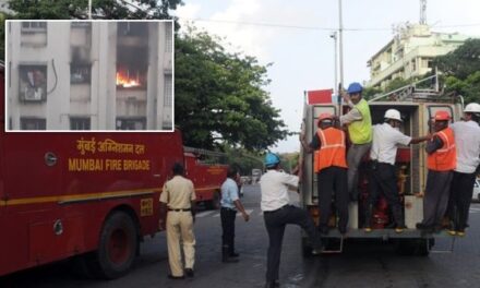 Fire breaks out in building at Pratiksha Nagar in Sion, Mumbai’s second in 6 hours