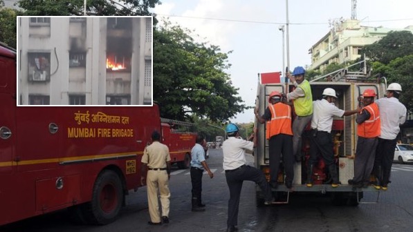 Fire breaks out in building at Pratiksha Nagar in Sion, Mumbai's second in 6 hours