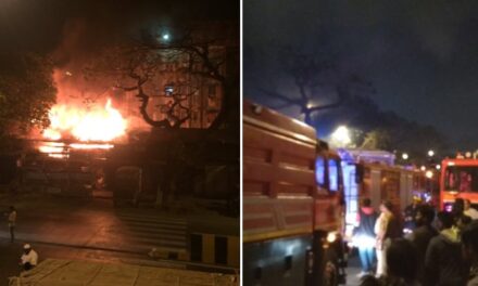 Fire breaks out in metal workshop near Dockyard Road, Mumbai’s 8th in less than a week