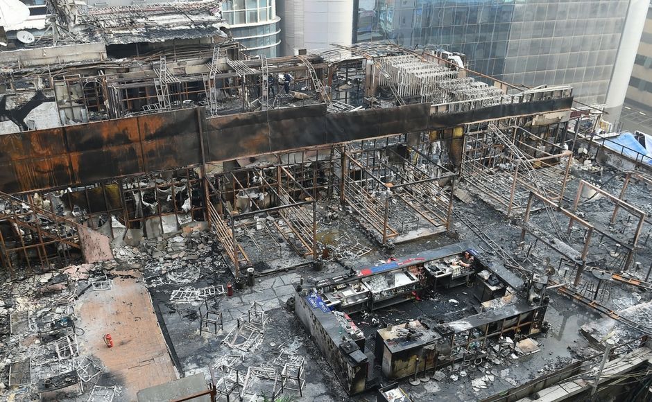Hukka embers from Mojo's Bistro led to Kamala Mills fire: Fire Department Report