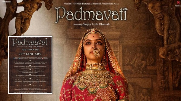 Padmaavat makers spell out 'no big cuts, no reason to take offence' with full-page newspaper ads