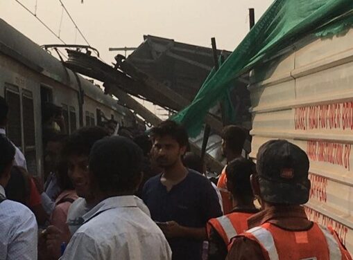 Minor mishap at Currey Road station as piling rig falls on local, no casualties