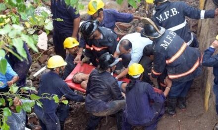 Part of slab collapses at MHADA building in Andheri, 4 rescued