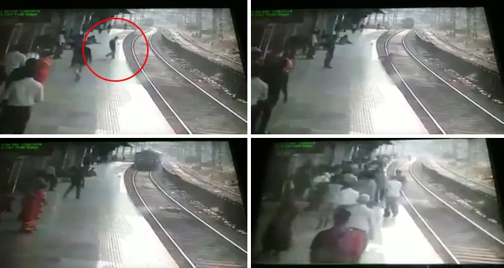 Railway employee jumps on tracks at Kurla station, escapes unhurt