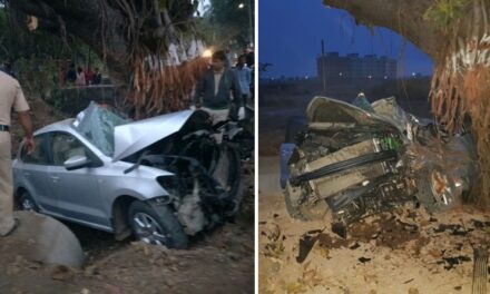 5 die in car accident near Patilwadi on Mahim-Palghar road
