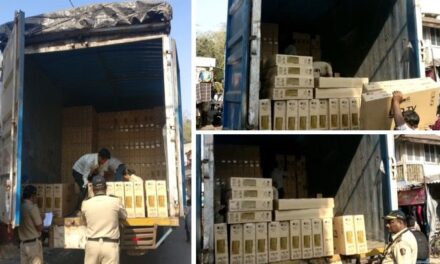 Kurla police seize container carrying over 800 stolen LED TVs