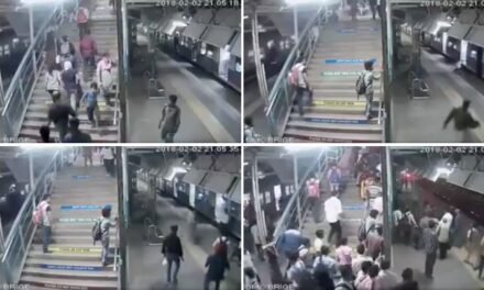 RPF constable saves 7-year-old who fell while trying to board moving train at Naigaon station