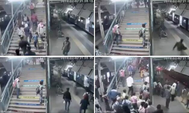 RPF constable saves 7-year-old who fell while trying to board moving train at Naigaon station