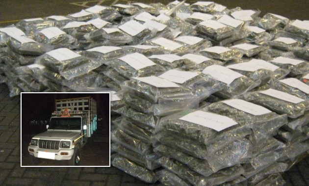 Biggest cannabis haul: Mumbai police seize 500kg ganja from Vikhroli