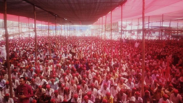 In Pics: 50,000 farmers reach Mumbai, to press for demands without inconveniencing Mumbaikars 4