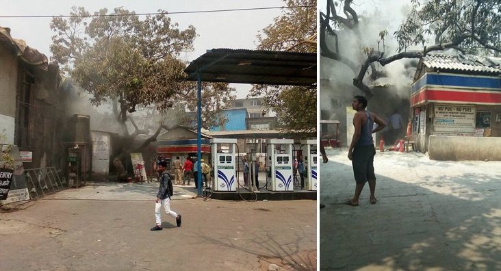 Minor fire breaks out at HP petrol pump in Kurla 1