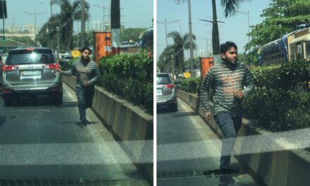 Tak Tak Gang Strikes Again: Youth robbed of high-end mobile while driving to work on JVLR